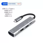 USB Type C Hub Type-C VGA Adapter 10 in 1 USB CO to USB 3.1 Dock RJ45 LAN EThernet TF SD Reader Slot PD Typec Hub Compatible