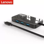 Lenovo Usb3.0 Hub Usb Type-C Adapter Hdmi Vga Rj45 Port Cable Interface Converter Computer Lap Pc Accessories Extension Dock
