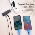 Vention Usb C 3.1 Hub Usb-C To Usb 3.0 Switch 4 Port With Micro Usb Charging Port For Macbook Pro Huawei Mate 30 Otg Type C Hub