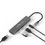 Multi Usb 3.0 4k Vga Rj45 Adapter To Splitter 3 Port Usb Hub Usb-C Type C For Macbook Usb Hub Lap Docking Station