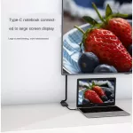 Usb Type-C To Dvi Adapter Support Dvi-D And Dvi-I At Resolution 4k@30hz Dvi Converter Compatible For Apple New Macbook