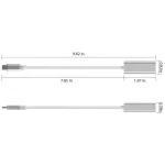 Yunclond Usb-C To Rj45 Ethernet Port Lan Usb C Internet Adapter For Macbook Windows 7/8/10/xp Server2008/r2 Vista Linux Macos