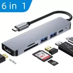 Usb Type C Hub Type-C To Hdmi 4k Vga Adapter Rj45 Lan Ethernet Sd Tf Usb-C 3.0 Typec 3.5mm Jack Audio Video For Macbook Pro Otg