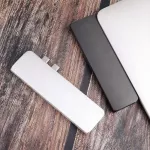 Multifunction Type C Hub To Usb 3.0 Adapter Hdmi- Compatible Rj45 Vga Port For Macbook Pro Air 13 15 16 A2179 A2338 A2337