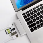 Ajiuyu Type C Hub Usb C To Multi Usb3.0 Hdmi Adapter Dock For Thinkpad Lenovo Yoga S940 C940 S740 S730 C930 V14 Type-C 3.1 Port