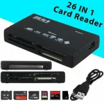 All In One Card Reader Tf Ms M2 Xd Cf Micro Sd Carder Reader Usb 2.0 480mbps Card Reader Mini Memory Cardreader With Date Line