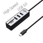 Ipega Hub 3 0 Usb C Extender For Lap Pc 3 Ports Type C Adapter Power Strip Usb Support Sd Tf Splitter For Home Pc Accessories