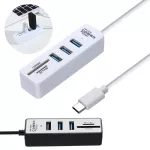Ipega Hub 3 0 Usb C Extender For Lap Pc 3 Ports Type C Adapter Power Strip Usb Support Sd Tf Splitter For Home Pc Accessories