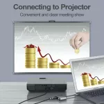 Type-C To Hdmi-Compatible Female Four-In-One Transfer Cable Type C Turn 4k 30hz Hd Conversion Line Four-In-One Transfer Cable