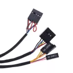 Multifunctional Usb 2.0 Computer Pc Switch External Power On/off Reset Button With Microphone Ports Home Office Internet Cafes