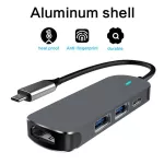 Usb C Hub 4 In 1 Type C To Multi Usb 3.0 Hub Hdmi Adapter Dock For Macbook Pro Huawei Mate 30 Splitter Port Type C Hub