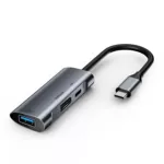 Usb C Hub Type-C Docking Station 3 In 1 4k@60hz Displayport Pd 60w Usb 2.0