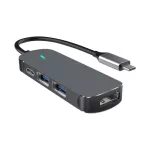 Usb C Hub 4 In 1 Type C To Multi Usb 3.0 Hub Hdmi Adapter Dock For Macbook Pro Huawei Mate 30 Splitter Port Type C Hub