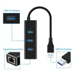 Usb 3.0 To Rj45 Hub Gigabit Ethernet Adapter For Xiaomi Mi Box 3/s 4 4c Se Android Tv Set- Box Network Card Lan Usb Splitters