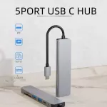 Usb C Hub Type C Hub To Hdmi-Compatible Usb 3.0 Pd Port Mobile Phone Usb-C Usb Hub Adapter For Macbook Pro For Ipad Pro