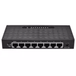 8 Ports 1000mbps Rj45 Smart Gigabit Ethernet Network Switches Black New