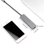 Usb Hub 3.0 Splitter Type C Hub Adapter Dock With 4k Hdmi Pd Rj45 Ethernet Lan Charge For Lap Pc Computer Mobile Hdd