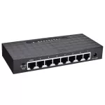 8 Ports 1000mbps Rj45 Smart Gigabit Ethernet Network Switches Black New