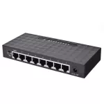 8 Ports 1000mbps Rj45 Smart Gigabit Ethernet Network Switches Black New