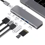 Usb 3.1 Type-C Hub To Hdmi Adapter 4k Thunderbolt 3 Usb C Hub With Hub 3.0 Tf Sd Reader Slot Pd For Macbook Pro/air -