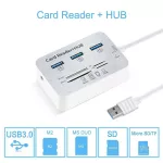 Usb Hub 3.0 Multi Splitter Port Sd Card Reader For Macbook Pro Computer Pc Lap Accessories Usb 3.1 C Hub With Power Adapter