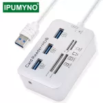 Usb Hub 3.0 Multi Splitter Port Sd Card Reader For Macbook Pro Computer Pc Lap Accessories Usb 3.1 C Hub With Power Adapter