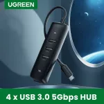 Ugreen Usb C Hub Mini Size Usb 3.0 2.0 Splitter 4 Ports Hub Adapter For Macbook Pro Air Surface Matebook Pc Lap Usb Hub