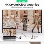 Ugreen Usb C Hub Mini Size Usb Type C 3.1 To 4k Hdmi Rj45 Usb 3.0 Adapter Usb C Dock For Macbook Pro Macbook Air Pc Usb Hub