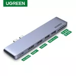Ugreen Usb C Hub For Macbook Pro Air Usb Type C Hdmi Hub For Macbook Pro Air Adapter Thunderbolt 3 Dock Usb C 3.1 Usb Hub
