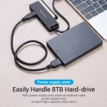 Vention Usb C Hub 3.1 Type C To Usb 3.0 Adapter Multi Usb With Micro Usb Charging Port For Xiaomi Macbook Huawei Otg Type C Hub