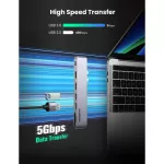 Ugreen Usb C Hub For Macbook Pro Air Usb Type C Hdmi Hub For Macbook Pro Air Adapter Thunderbolt 3 Dock Usb C 3.1 Usb Hub