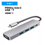 Type C To Hdmi-Compatible 4k Usb-C Usb 3.0 Hub Sd Tf Dock Station For Macbook Pro Dell Hp Lenovo Samsung Lap Docking Station