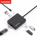 Lenovo Usb 3.1 Type-C Hub To Hdmi Adapter 4k Thunderbolt 3 Usb C Hub With Hub 3.0 Tf Sd Reader Slot Pd For Lenovo Thinkpad