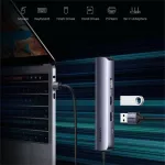 Ugreen Type Usb C Hub Usb C 3.1 To 4k Hdmi Rj45 Pd 100w Charge Otg Adapter Usb C Dock For Macbook Air Pro Pc Usb 3.0 Hub