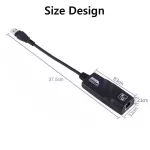 Usb 3.0 Gigabit Ethernet Network Card Rj45 Lan Adapter 10/100/1000 Mbps Ethernet Converter For Lap Pc