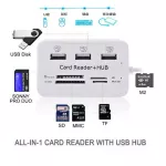 Erilles Multi Micro Usb Hub 2.0 Otg Combo Usb Splitter Sd Tf Card Reader Extension Port Hubs Wh Cable Adapter For Computer Smart