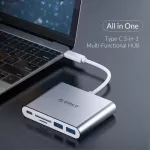 Orico Usb Hub Usb C To Hdmi-Compatible Vga Type-C Pd Charging Adapter Dock For Macbook Pro/huawei Type C Usb 3.0 Splitter Hub