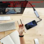 Usb C Dock Adapter Usb Type C Hub To Hdmi-Compatible Usb 3.0 Pd Sd/tf Jack Audio Samsung Dex For Macbook Asus Multi Usb Splitter