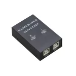 Usb Switch 2 In 1 Out Auto Sharing Switch For 2 Computer Sharing Printer Supports 2 Computers To Share 1 Usb Device