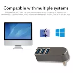 Usb 3.0 Hub Usb Hub 3.0 Multi Usb Splitter 3 Hab Use Power Adapter 4 Port Multiple Expander 3.0 Usb 3.0 Hub With Switch For Pc