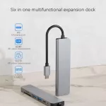 Usb 3.0 Type-C Hub To Hdmi Adapter 4k Thunderbolt 3 Usb C Hub Hub 3.0 Tf Sd Reader Slot Pd For Macbook /huawei Mate/mi Noteboo