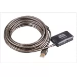 1pcs Usb2.0 4 Ports Hub With 5m/10m/15m/20m Cable Signal Amplifier For Lap Ultrabook New For Windows Xp