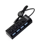 4 Ports/7 Ports Led Usb 2.0 Adapter Hub Power On/off Switch For Pc Lap Switches Adapter Cable Splitter For Pc Lap