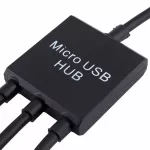 Micro Usb Otg Hub 3 In 1 Micro Usb Otg Hub Micro Usb Host Otg Hub Adapter Cable Male To Female Dual Micro Usb 2.0 Host Hub