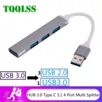 Usb C Hub 3.0 Type C 3.1 4 Port Multi Splitter Adapter Otg For Lenovo Xiaomi Macbook Pro 13 15 Air Pro Pc Computer Accessories