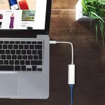 Chielecnal Usb C 3.1 Gigabit Ethernet Rj45 Lan Adapter Usb Type C To Usb 3.0 Hub 10/100/1000 Network Card For Macbook Chromebook