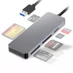 Rocketek Cr304a Same Time 5 Card Usb 3.0 Type C Memory Card Reader Adapter For Sd/tf Cf Ms Xd Compact Flash Microsd Computer