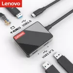 Lenovo Usb C Type-C Hub To Hdmi Rj45 Card Reader Multi Usb3.0 Pd Adapter Accessories For Dock Splitter Lap Tablet Pc