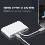 Usb Type C Hub With Hdmi-Compatible Vga Pd Charge Sd Card Reader Usb-C Hub For Macbook Pro Huawei Matebook Lap Accessories