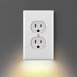 Wall Outlet Cover With Led Night Lights Electrical Outlet Wall Plate With Led Night Lights For Home Decor Fku66